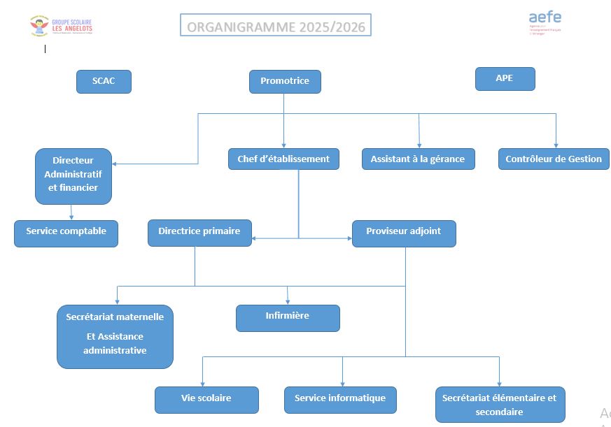Organigramme Les Angelots